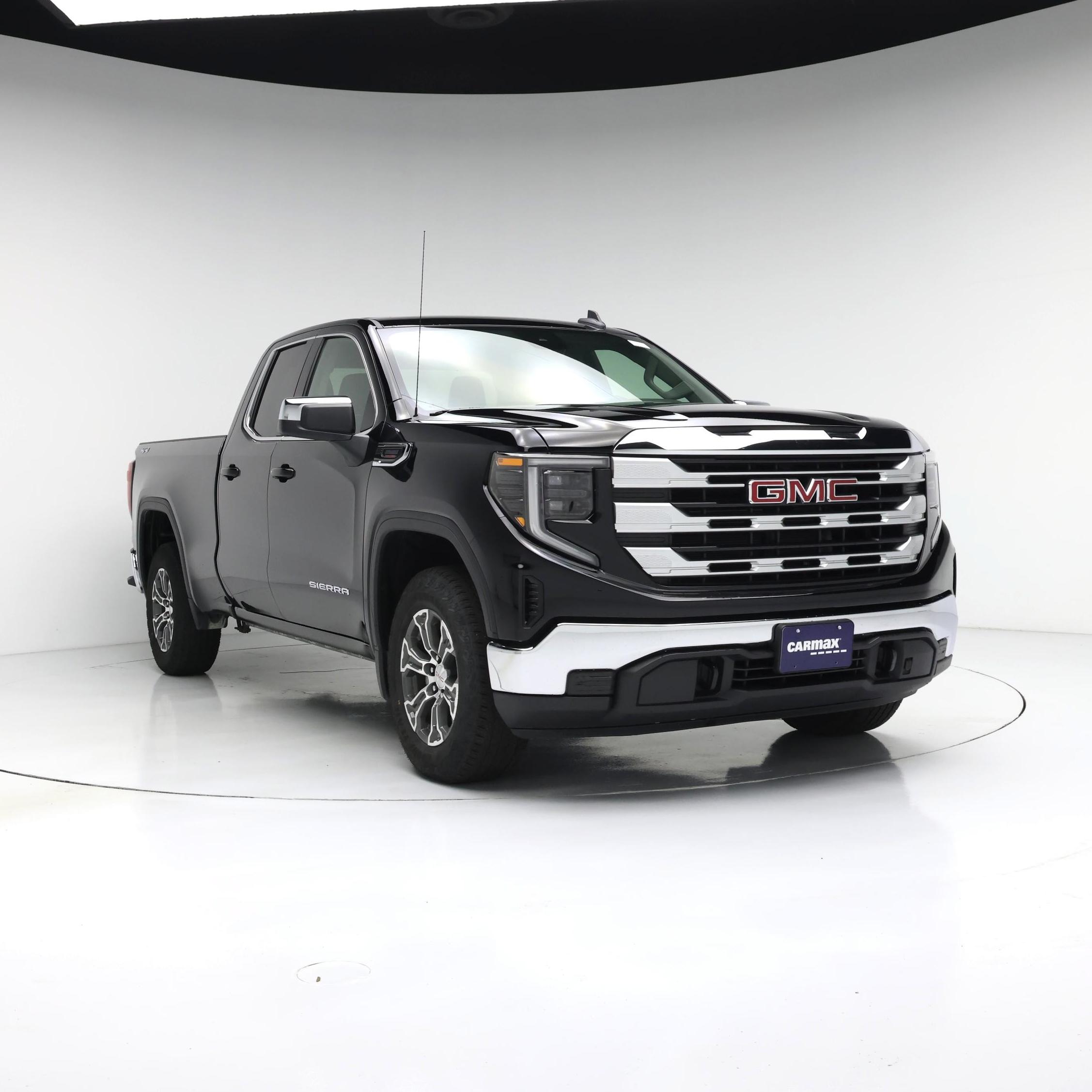 Black 2023 GMC Sierra 1500 Pickup Truck Four-Wheel Drive Automatic