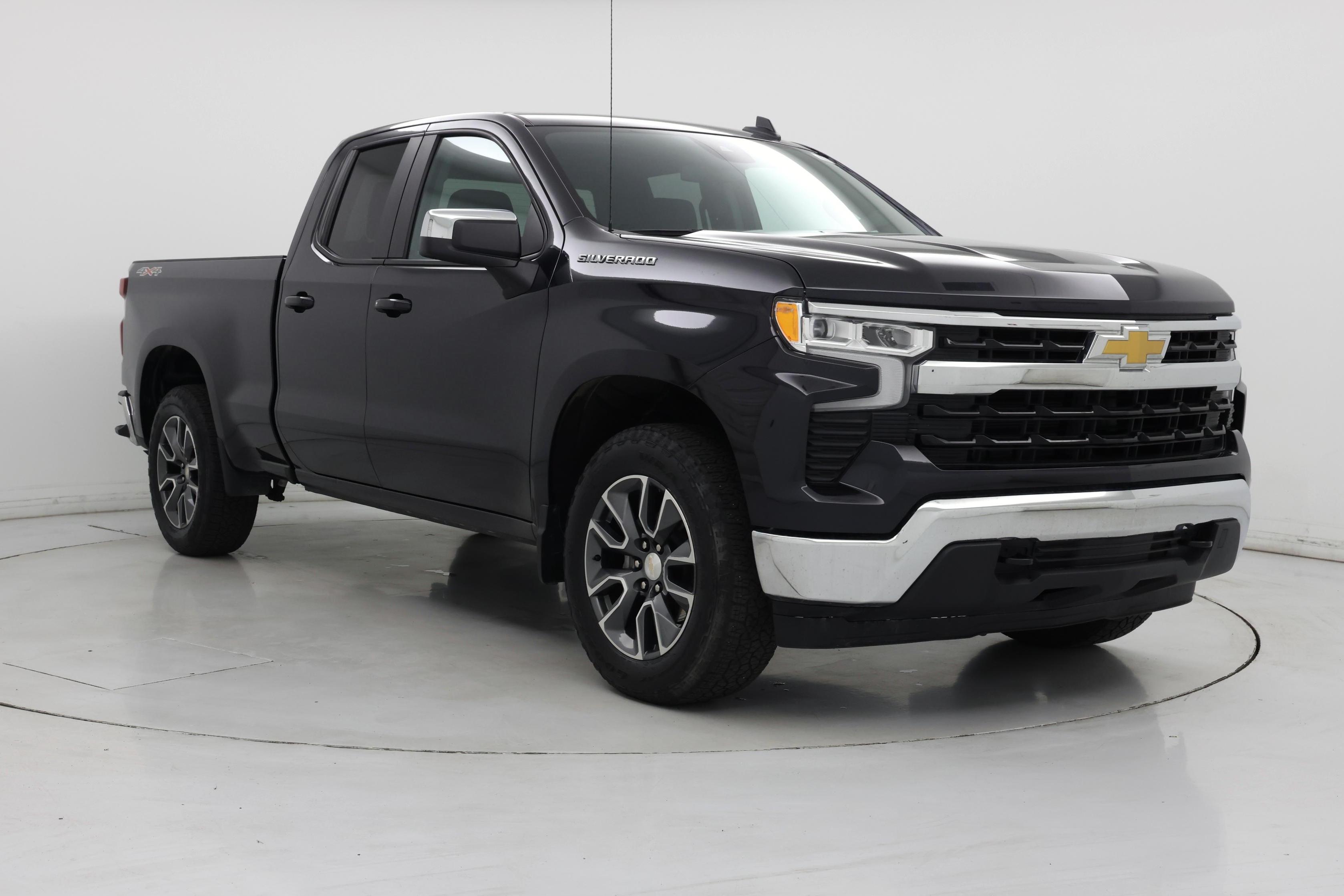 Gray 2023 Chevrolet Silverado 1500 Pickup Truck Four-Wheel Drive Automatic