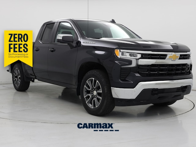 Gray 2023 Chevrolet Silverado 1500 Pickup Truck Four-Wheel Drive Automatic