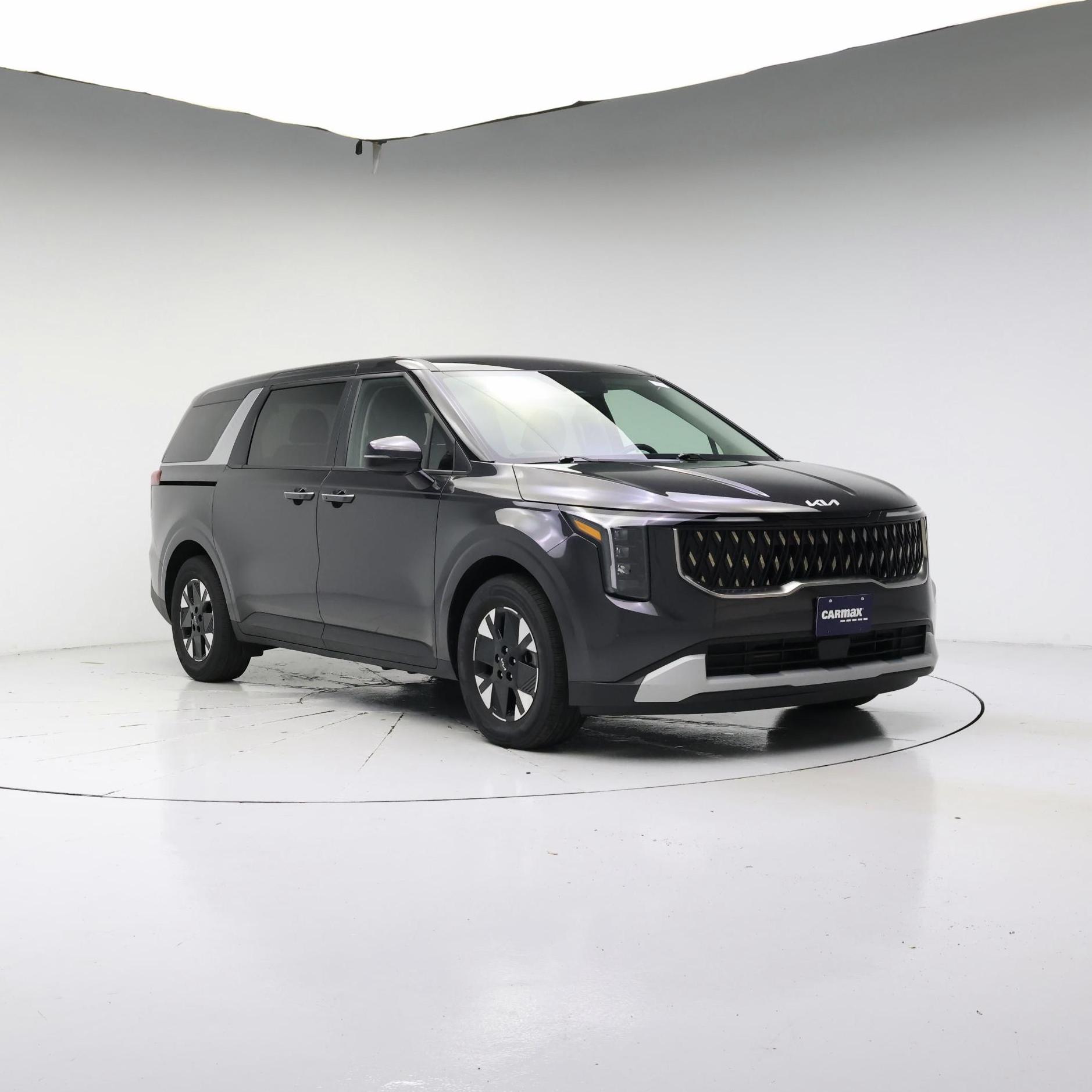 Gray 2026 Kia Carnival Hybrid Minivan Front-Wheel Drive Automatic