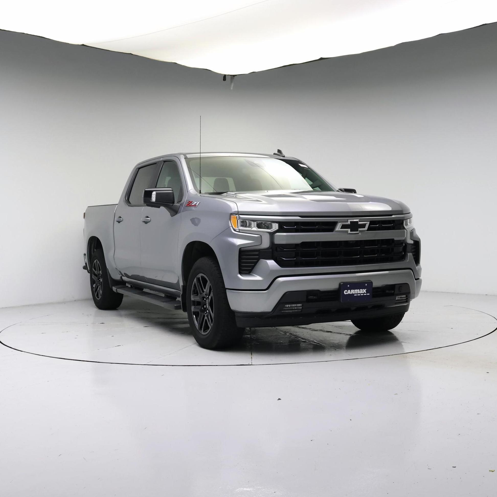 Gray 2023 Chevrolet Silverado 1500 Pickup Truck Four-Wheel Drive Automatic