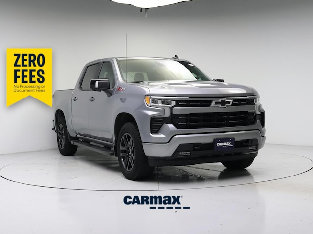 Gray 2023 Chevrolet Silverado 1500 Pickup Truck Four-Wheel Drive Automatic