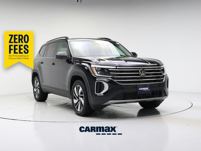 Black 2025 Volkswagen Atlas SUV / Crossover All-Wheel Drive Automatic