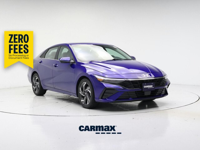 Blue 2024 Hyundai Elantra Sedan Front-Wheel Drive Automatic