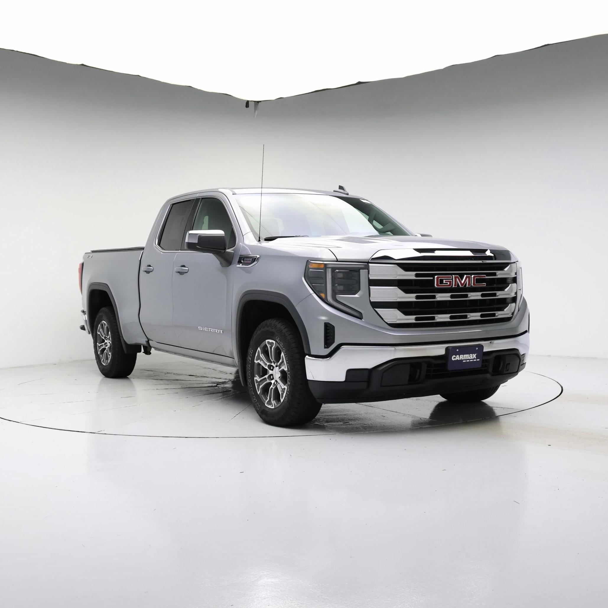 Gray 2023 GMC Sierra 1500 Pickup Truck Four-Wheel Drive Automatic