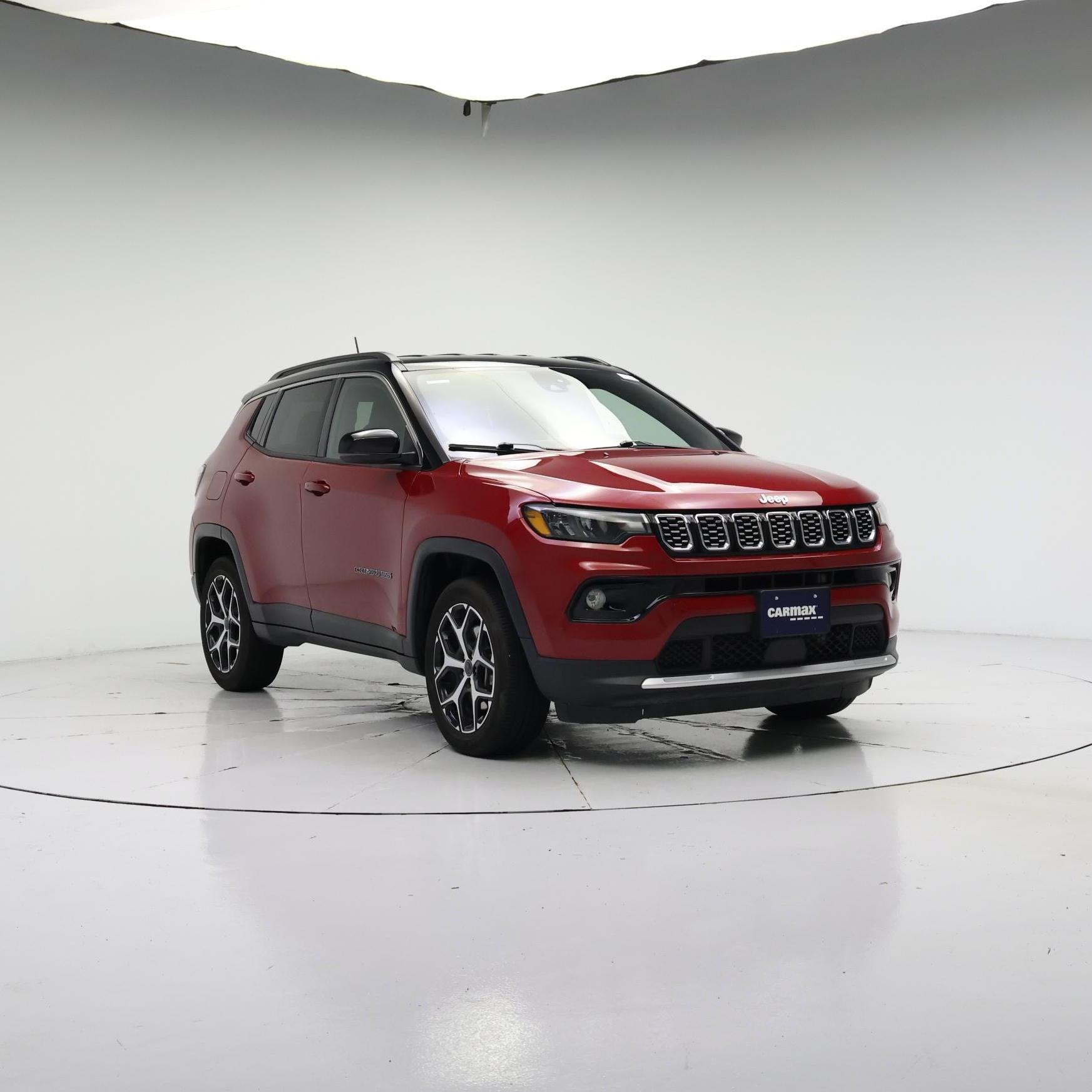 Red 2025 Jeep Compass SUV / Crossover Four-Wheel Drive Automatic
