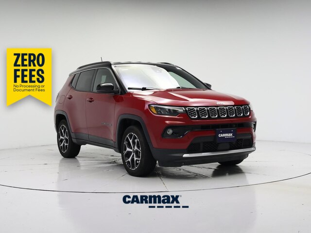 Red 2025 Jeep Compass SUV / Crossover Four-Wheel Drive Automatic