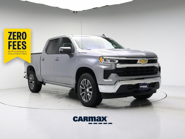 Gray 2024 Chevrolet Silverado 1500 Pickup Truck Four-Wheel Drive Automatic