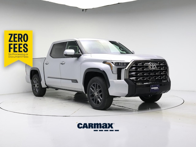 Silver 2023 Toyota Tundra Pickup Truck Four-Wheel Drive Automatic
