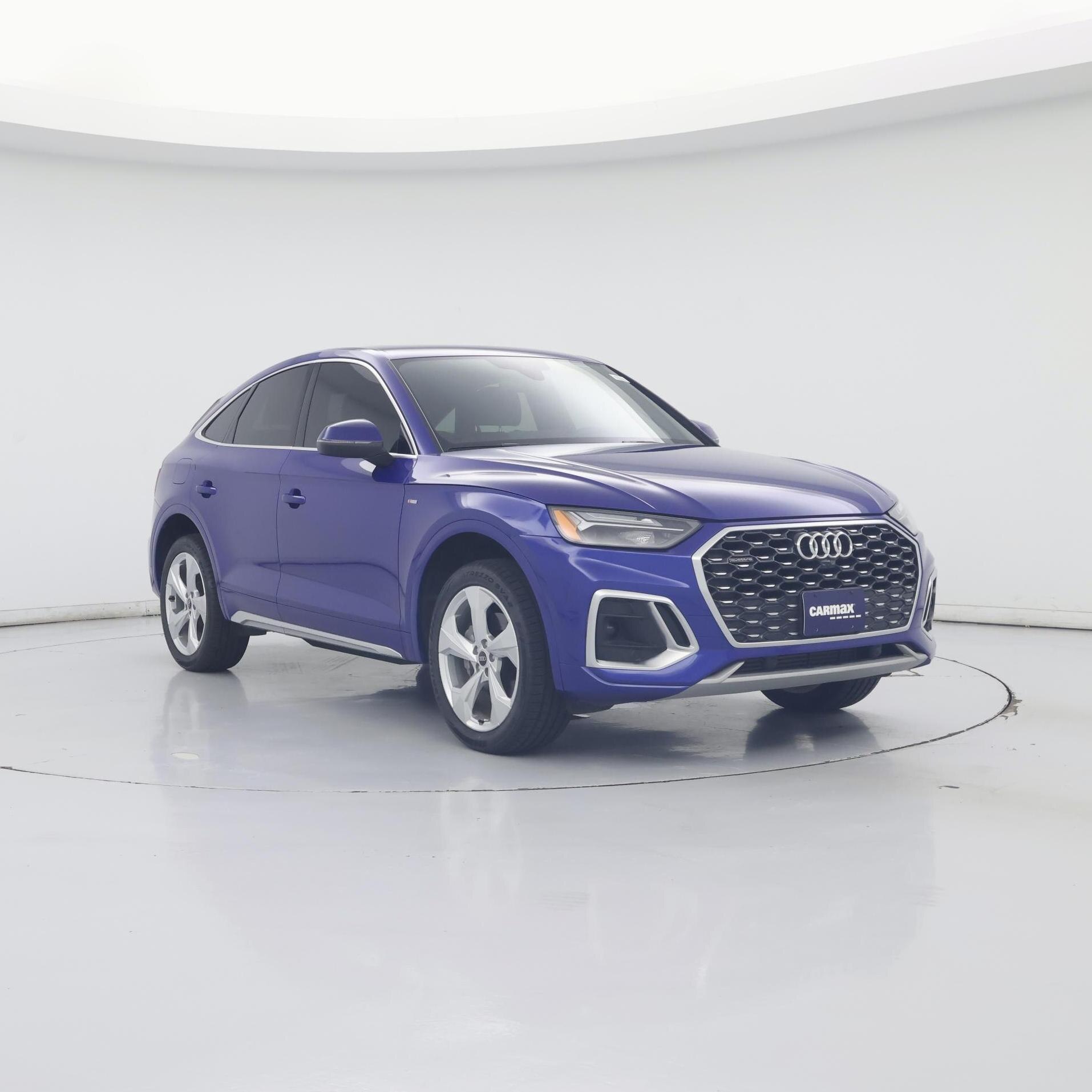 Blue 2023 Audi Q5 Sportback Sedan All-Wheel Drive Automatic