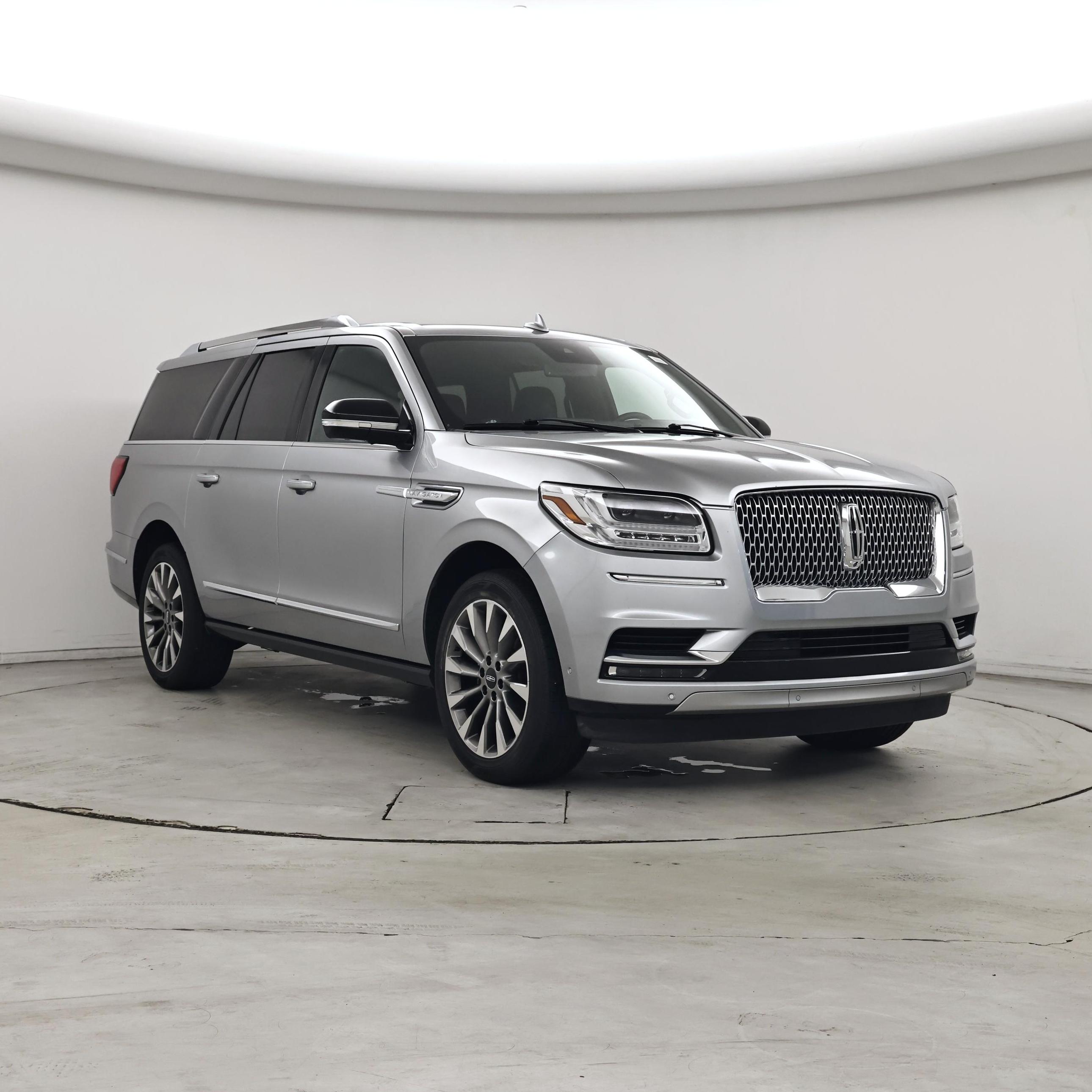 Silver 2020 Lincoln Navigator SUV / Crossover Four-Wheel Drive Automatic