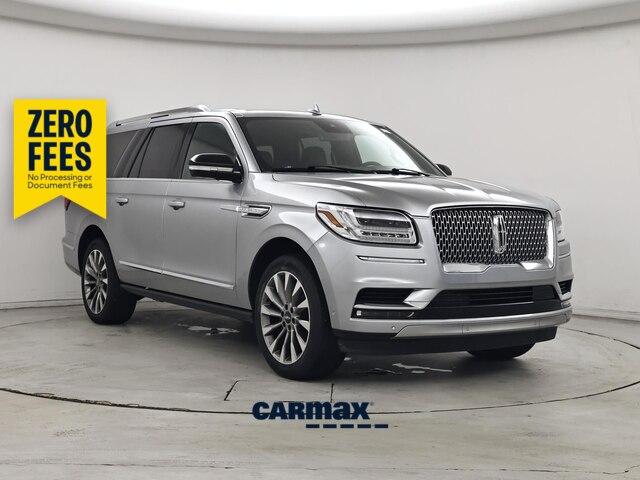 Silver 2020 Lincoln Navigator SUV / Crossover Four-Wheel Drive Automatic
