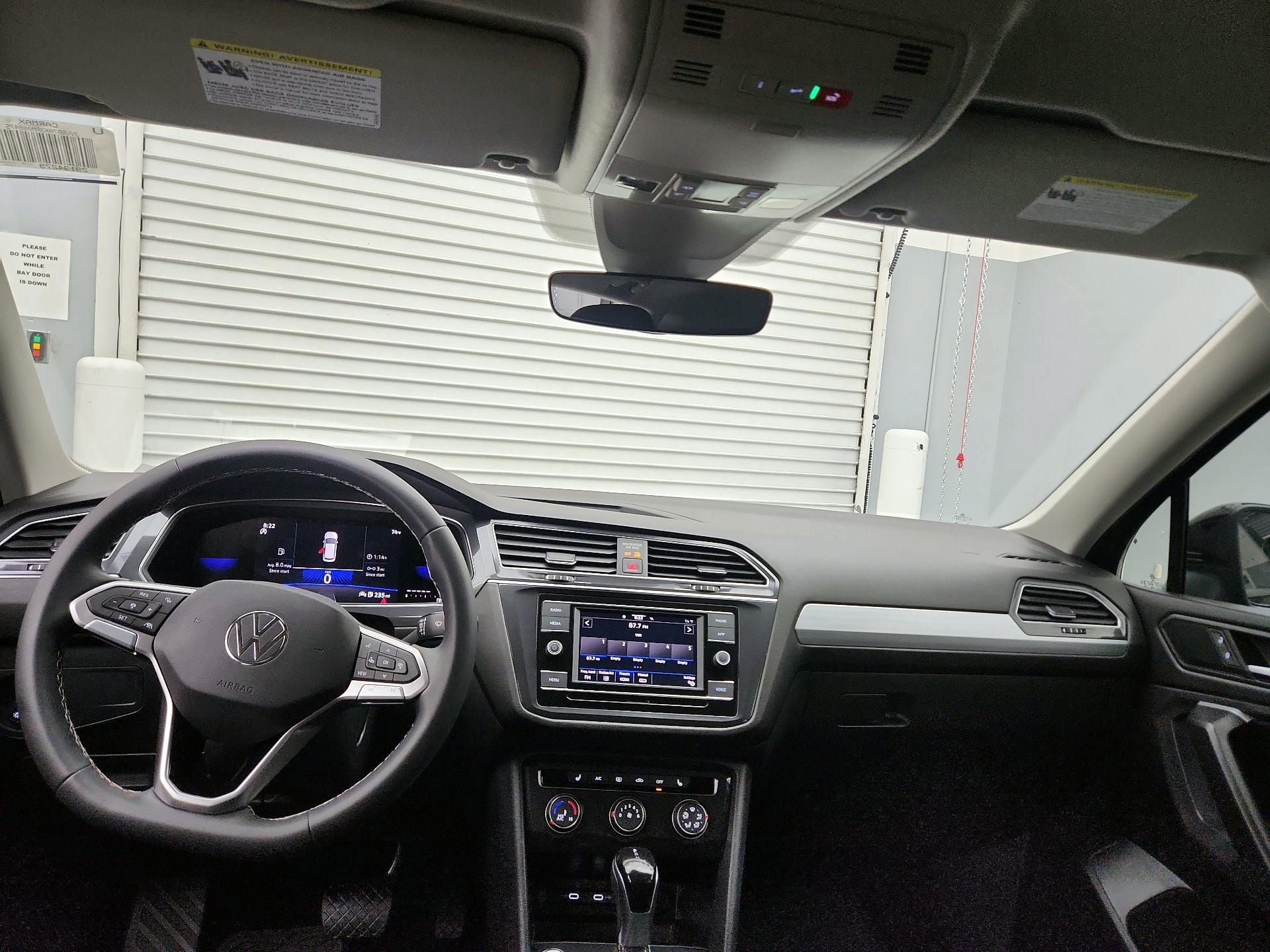 Black 2023 Volkswagen Tiguan SUV / Crossover Front-Wheel Drive Automatic