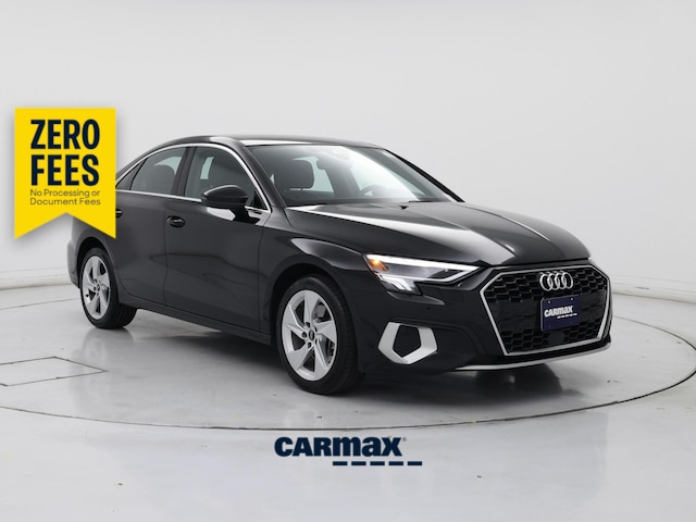 Black 2023 Audi A3 Sedan Front-Wheel Drive Automatic