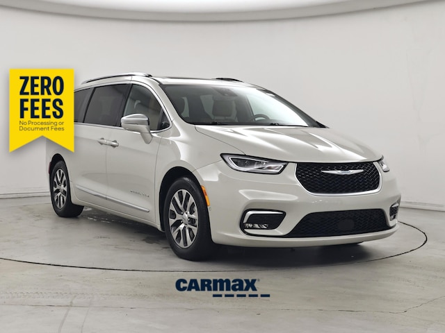 Gray 2021 Chrysler Pacifica Hybrid Minivan Front-Wheel Drive Automatic
