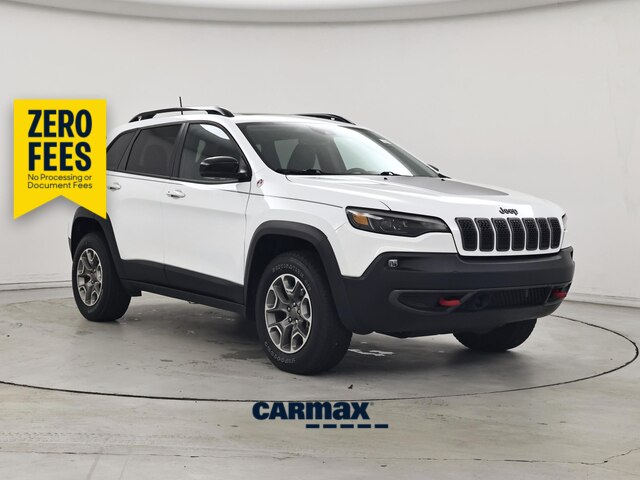 White 2022 Jeep Cherokee SUV / Crossover Four-Wheel Drive Automatic
