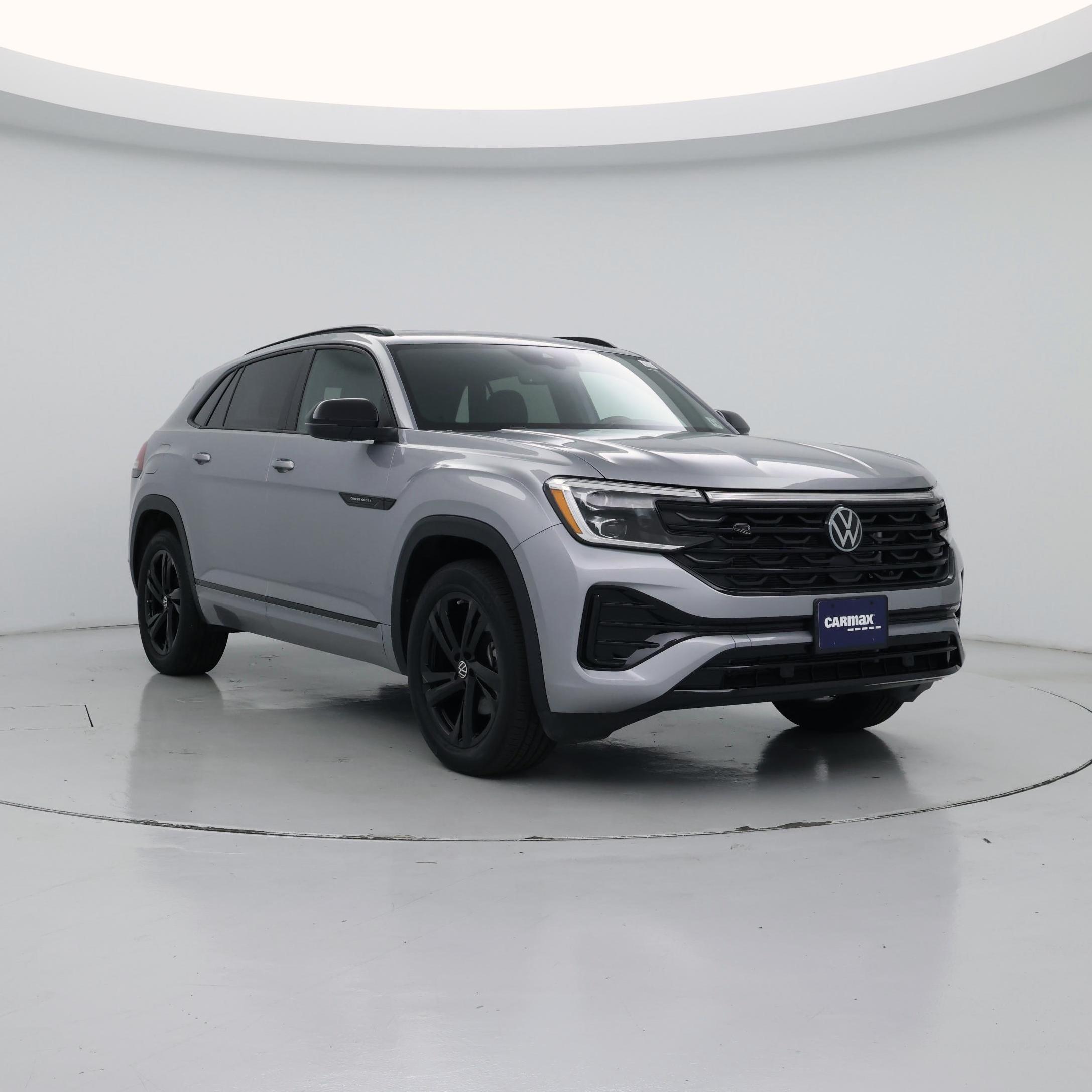 Silver 2025 Volkswagen Atlas Cross Sport SUV / Crossover All-Wheel Drive Automatic