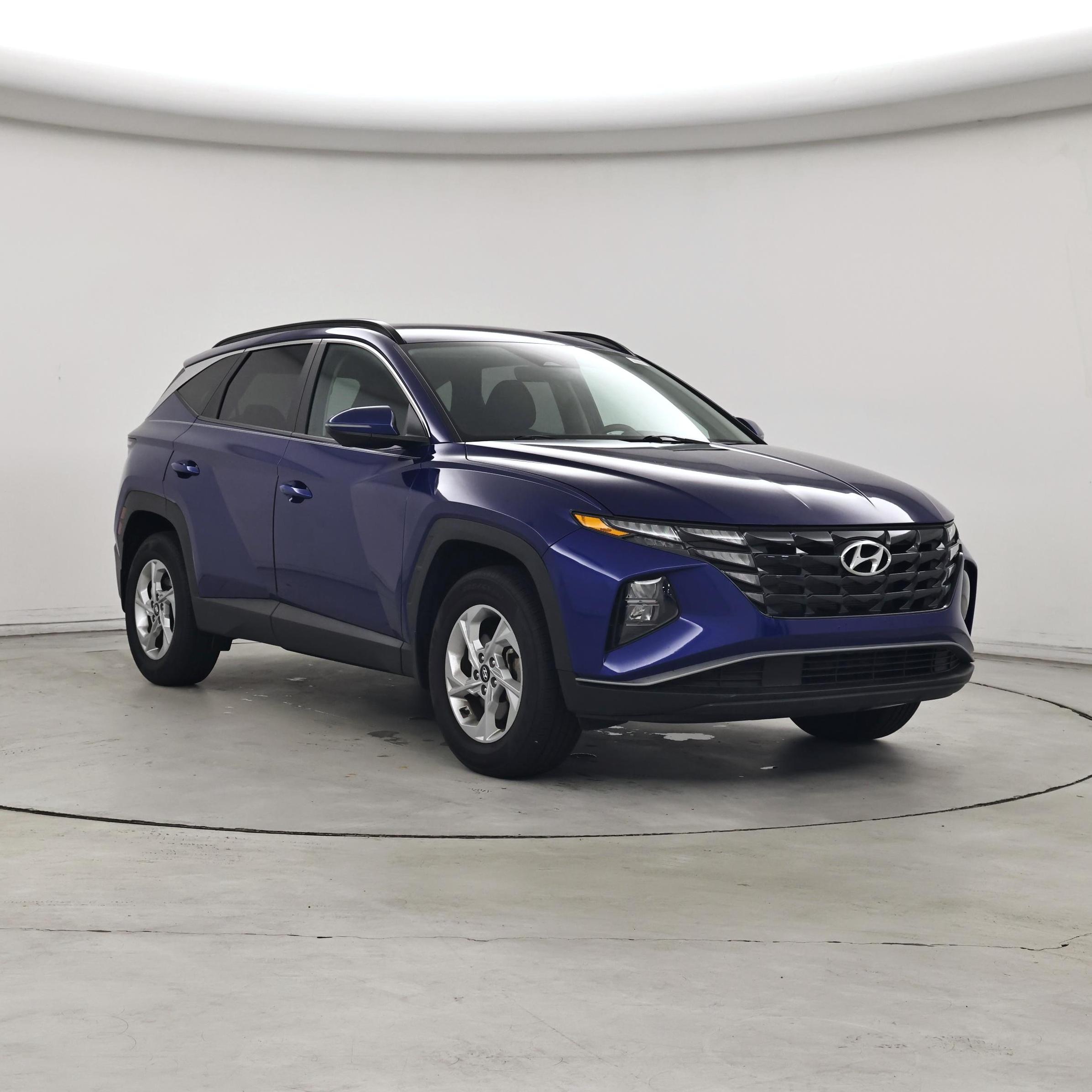 Blue 2022 Hyundai Tucson SUV / Crossover All-Wheel Drive Automatic