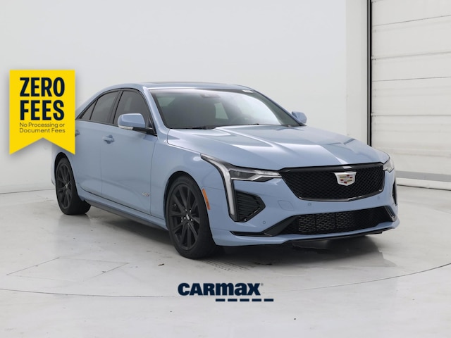 Blue 2026 Cadillac CT4 Sedan Rear-Wheel Drive Automatic