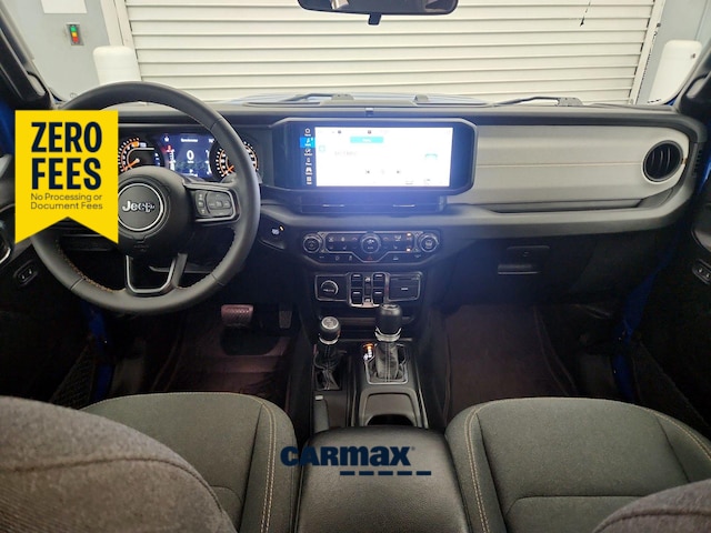 Blue 2024 Jeep Wrangler SUV / Crossover Four-Wheel Drive Automatic