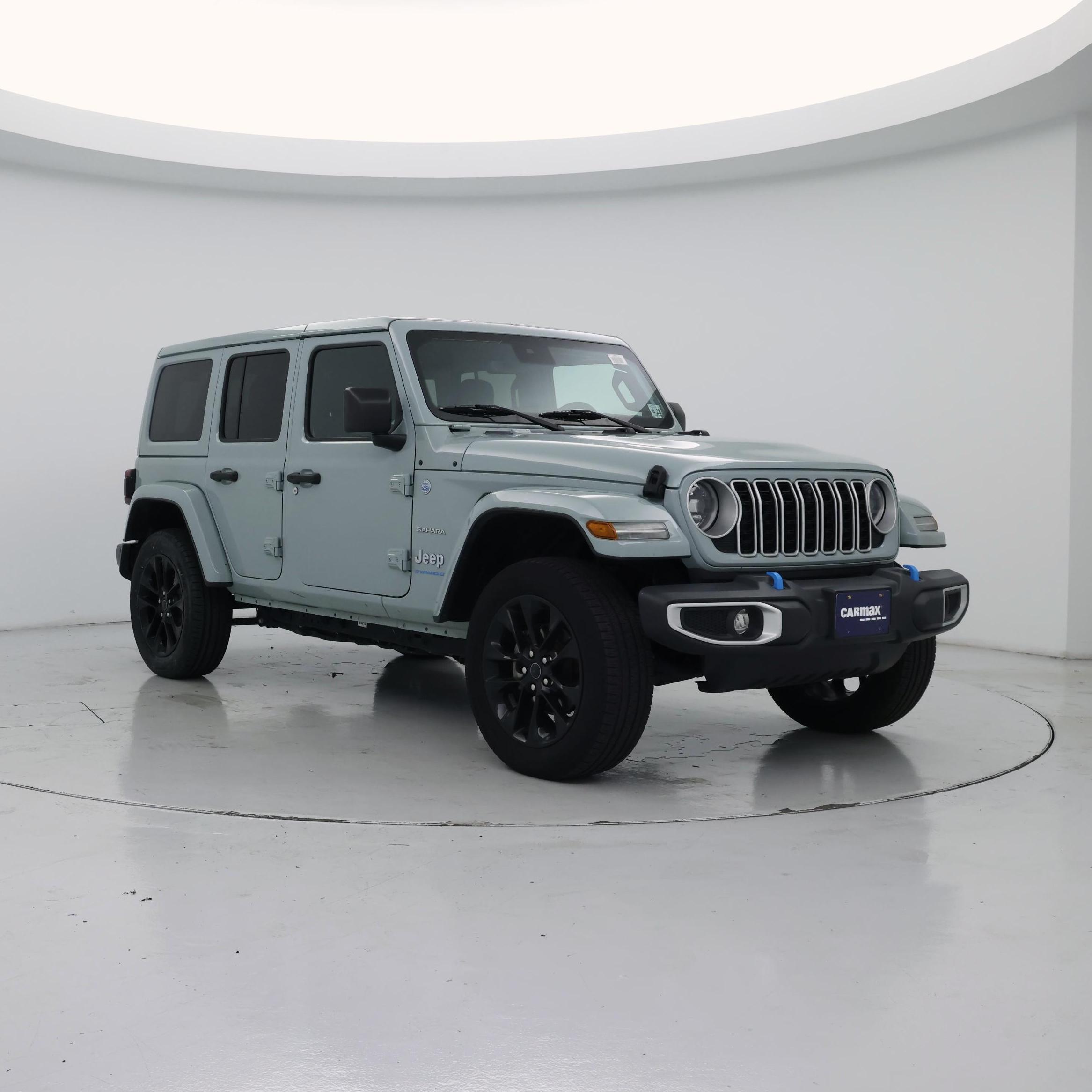 Gray 2024 Jeep Wrangler 4xe SUV / Crossover Four-Wheel Drive Automatic