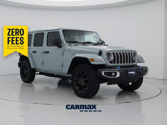 Gray 2024 Jeep Wrangler 4xe SUV / Crossover Four-Wheel Drive Automatic
