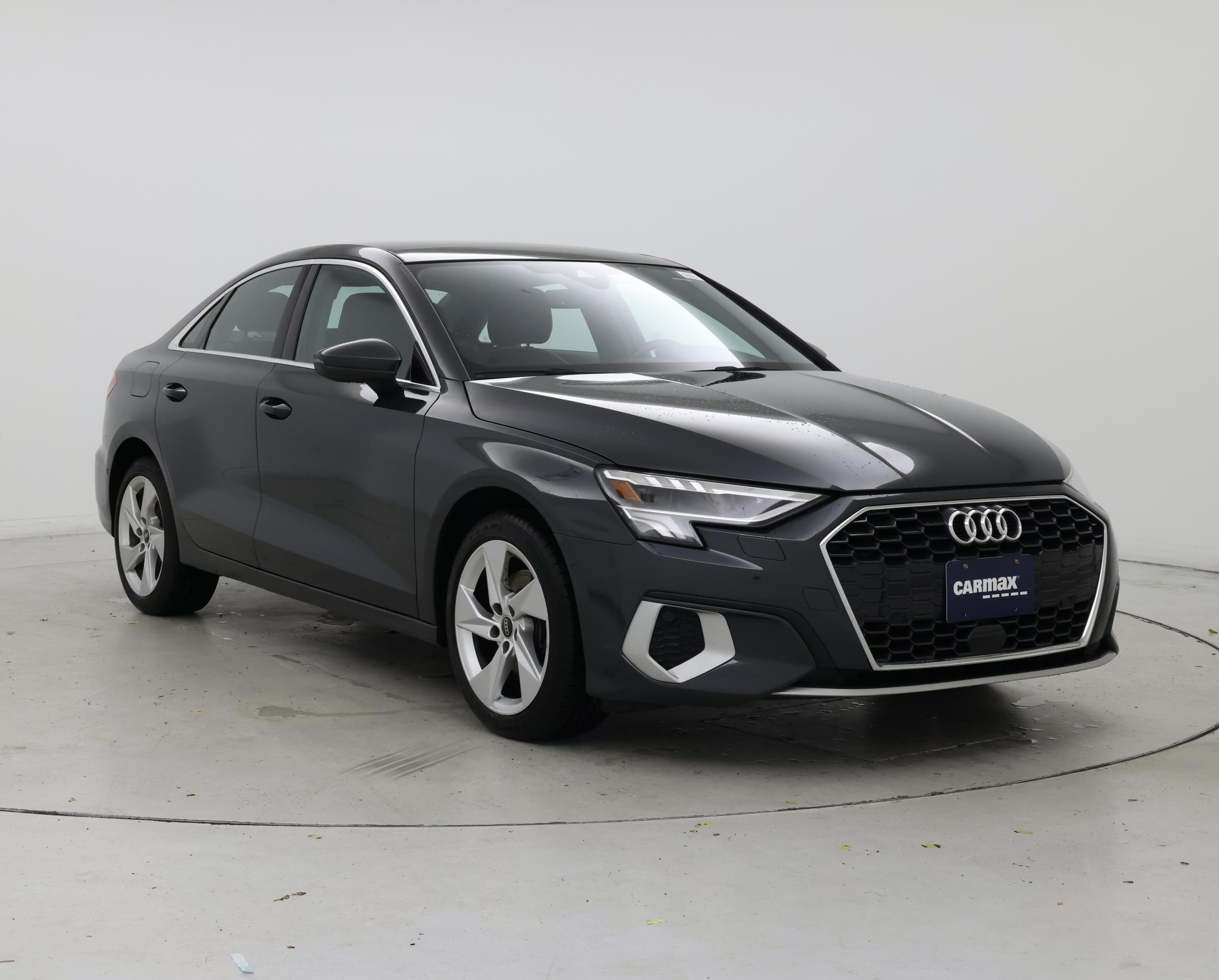 Gray 2023 Audi A3 Sedan Front-Wheel Drive Automatic