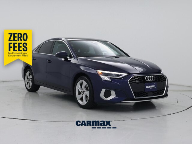 Blue 2023 Audi A3 Sedan All-Wheel Drive Automatic