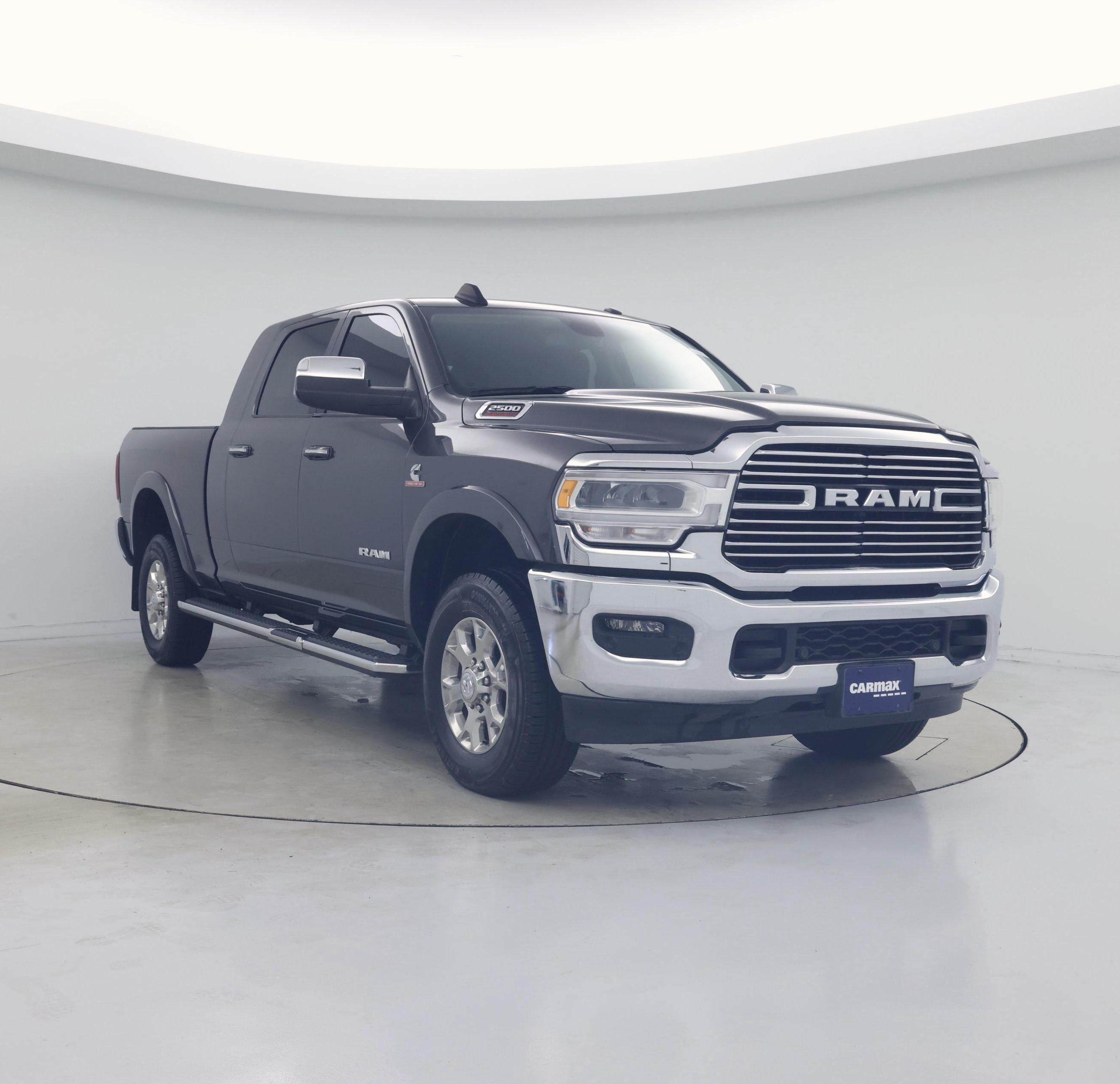 Gray 2022 RAM 2500 Pickup Truck Four-Wheel Drive Automatic