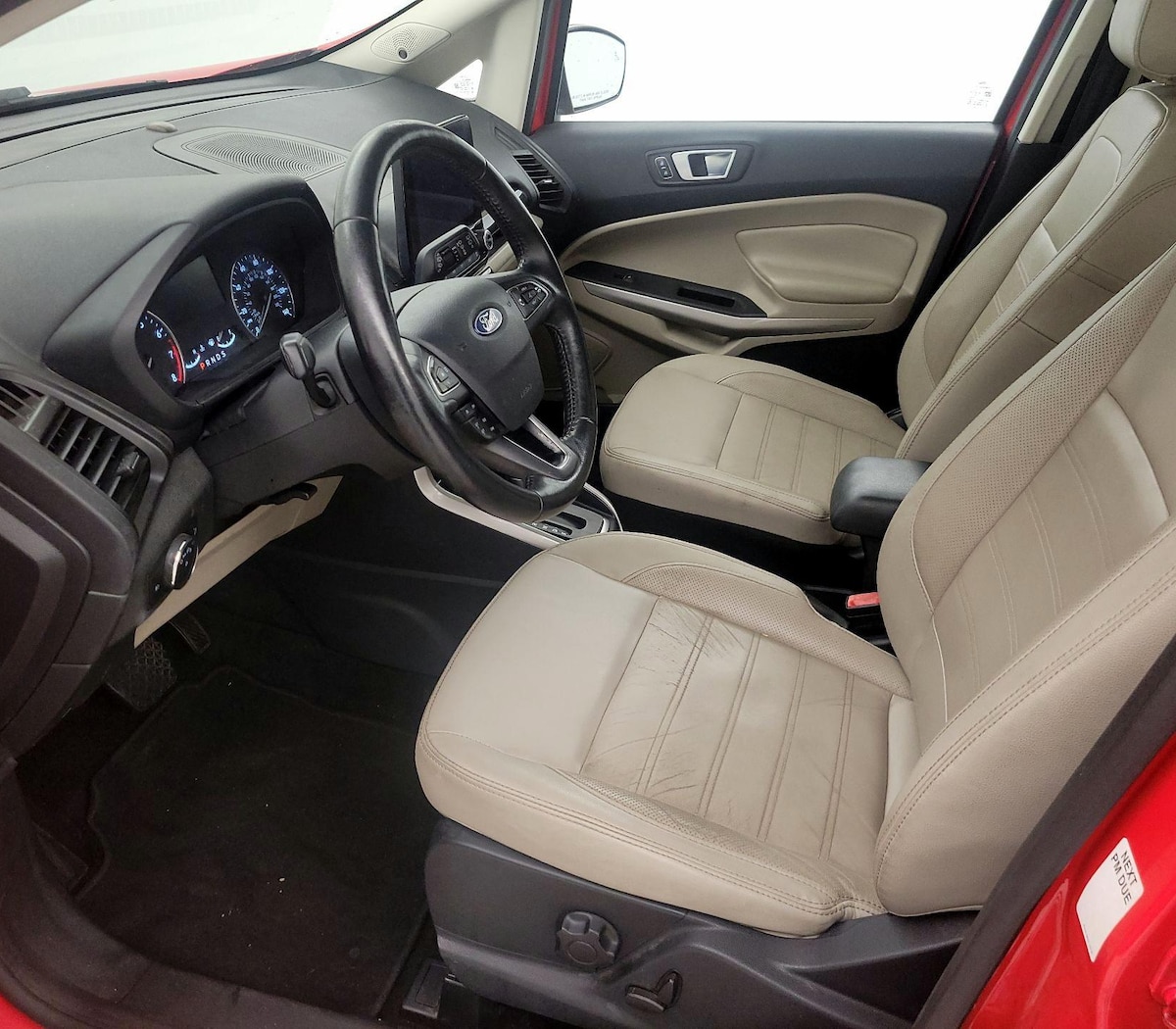 Front Driver Compartment