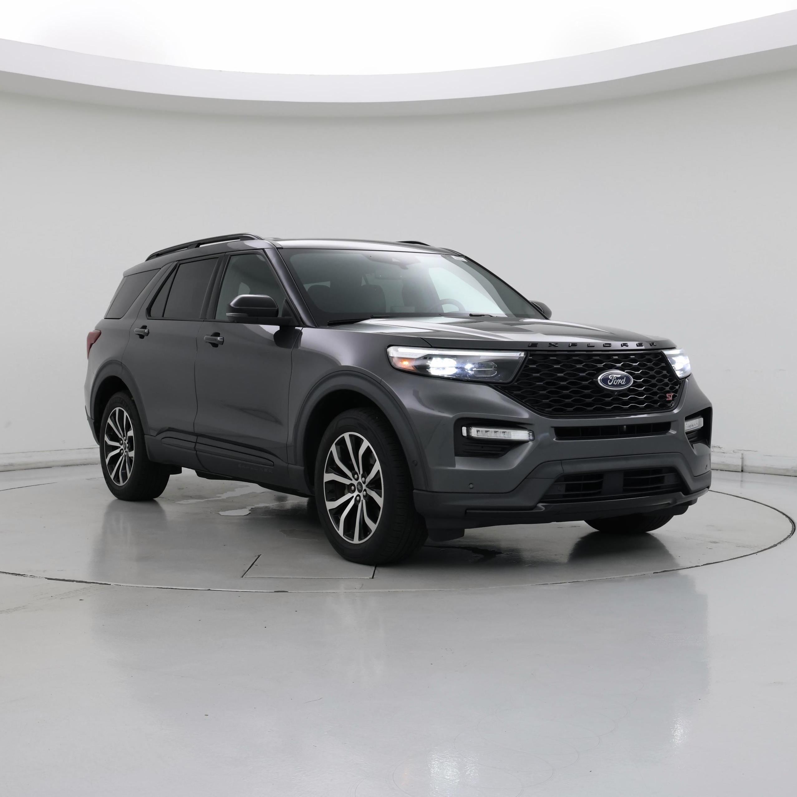 Silver 2020 Ford Explorer SUV / Crossover All-Wheel Drive Automatic