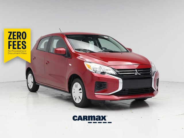 Red 2024 Mitsubishi Mirage Hatchback Front-Wheel Drive Automatic