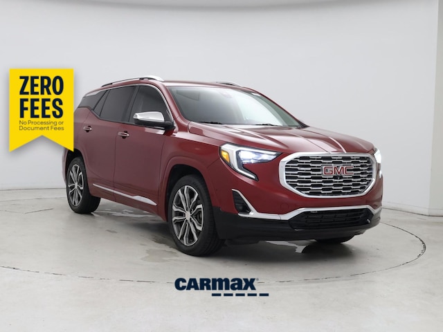 Red 2019 GMC Terrain SUV / Crossover Four-Wheel Drive Automatic