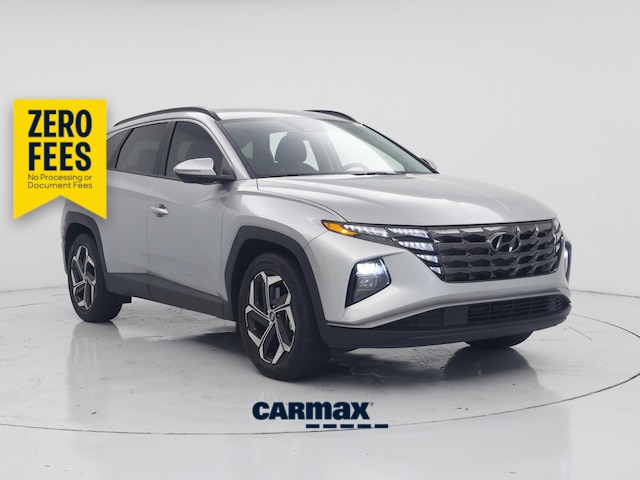 Silver 2022 Hyundai Tucson SUV / Crossover Front-Wheel Drive Automatic