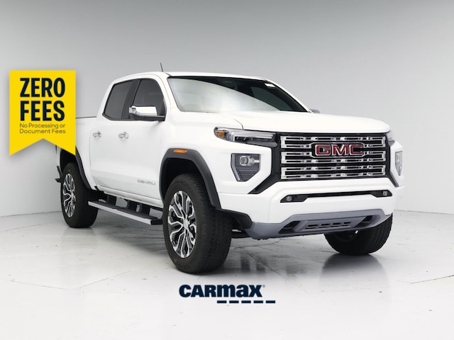 White 2026 GMC Canyon Pickup Truck Four-Wheel Drive Automatic