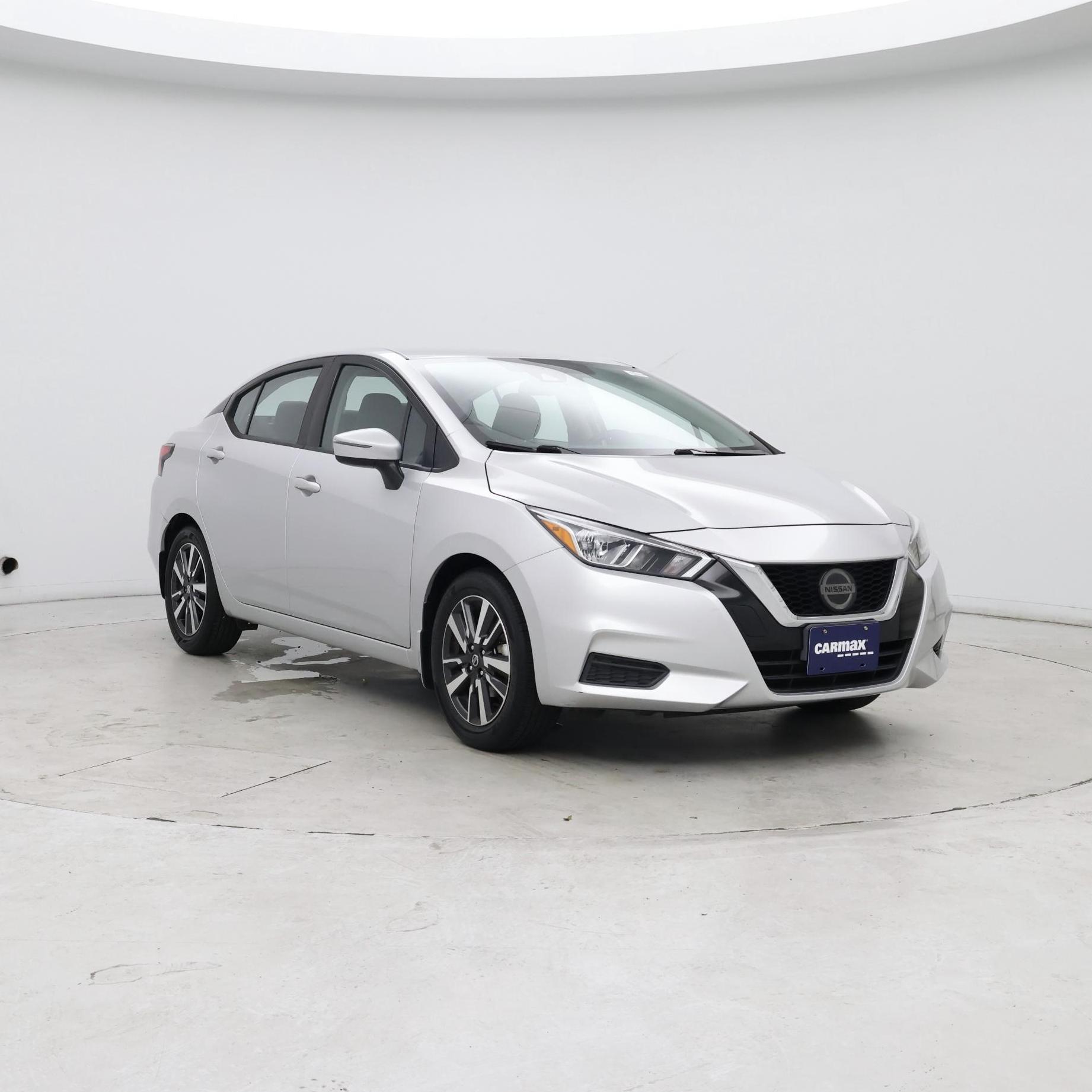 Silver 2021 Nissan Versa Sedan Front-Wheel Drive Automatic