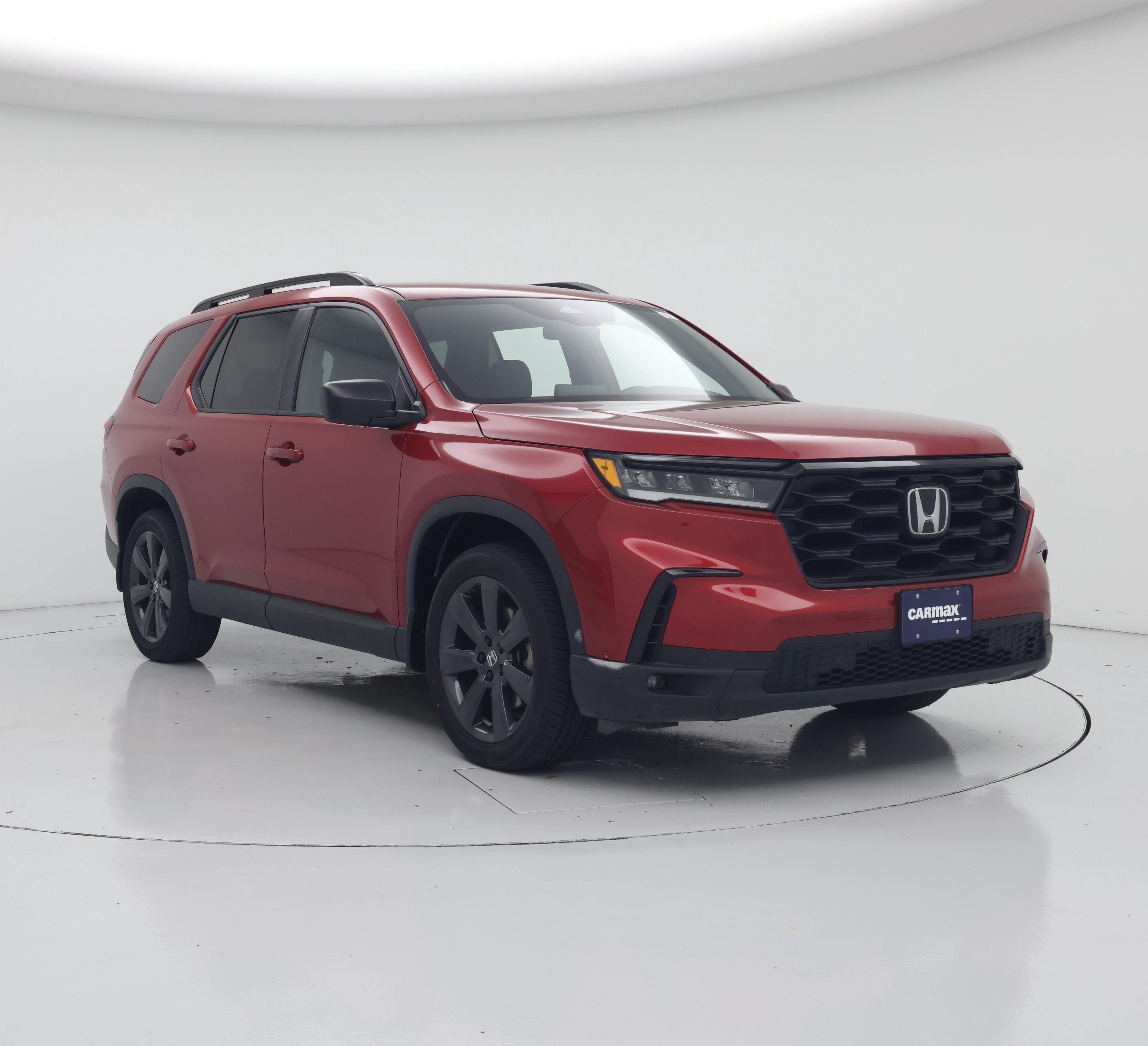Red 2025 Honda Pilot SUV / Crossover Front-Wheel Drive Automatic