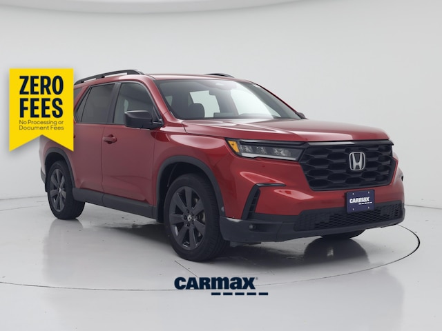 Red 2025 Honda Pilot SUV / Crossover Front-Wheel Drive Automatic