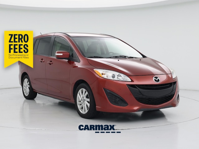 Red 2014 Mazda MAZDA5 Minivan Front-Wheel Drive Automatic