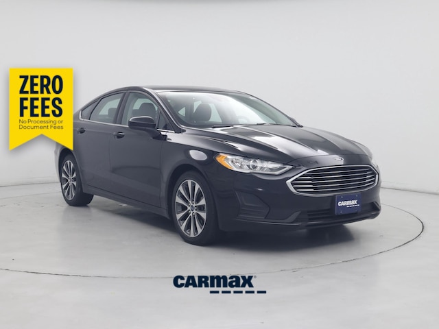 Black 2020 Ford Fusion Sedan All-Wheel Drive Automatic