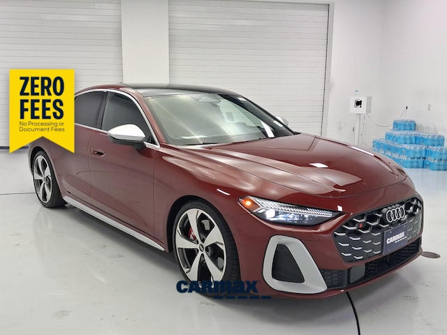 Red 2025 Audi S5 Sedan All-Wheel Drive Automatic