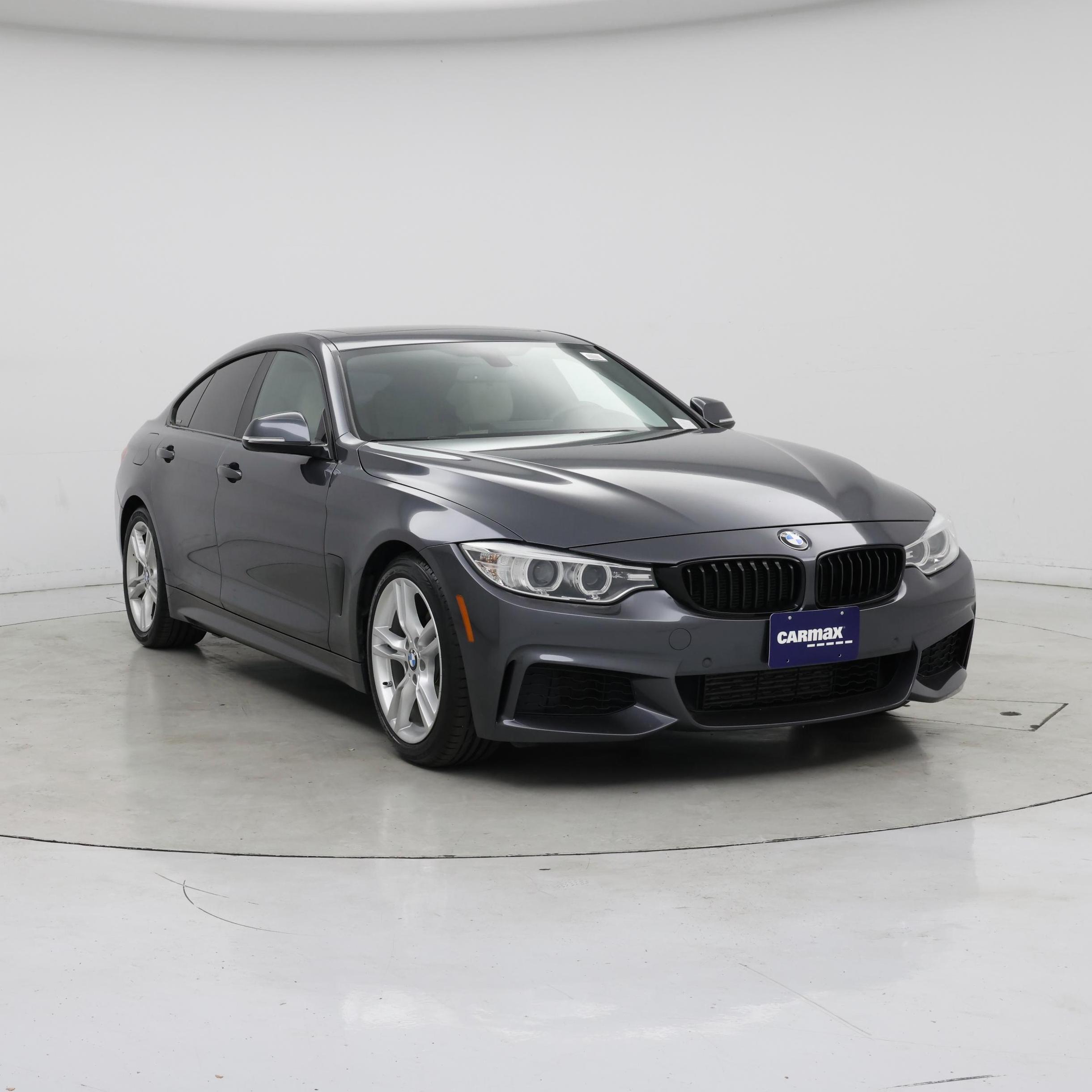 Silver 2015 BMW 4 Series Sedan Rear-Wheel Drive Automatic