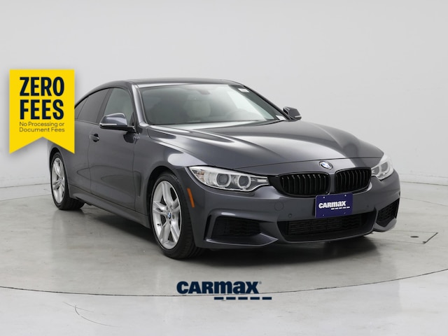 Silver 2015 BMW 4 Series Sedan Rear-Wheel Drive Automatic