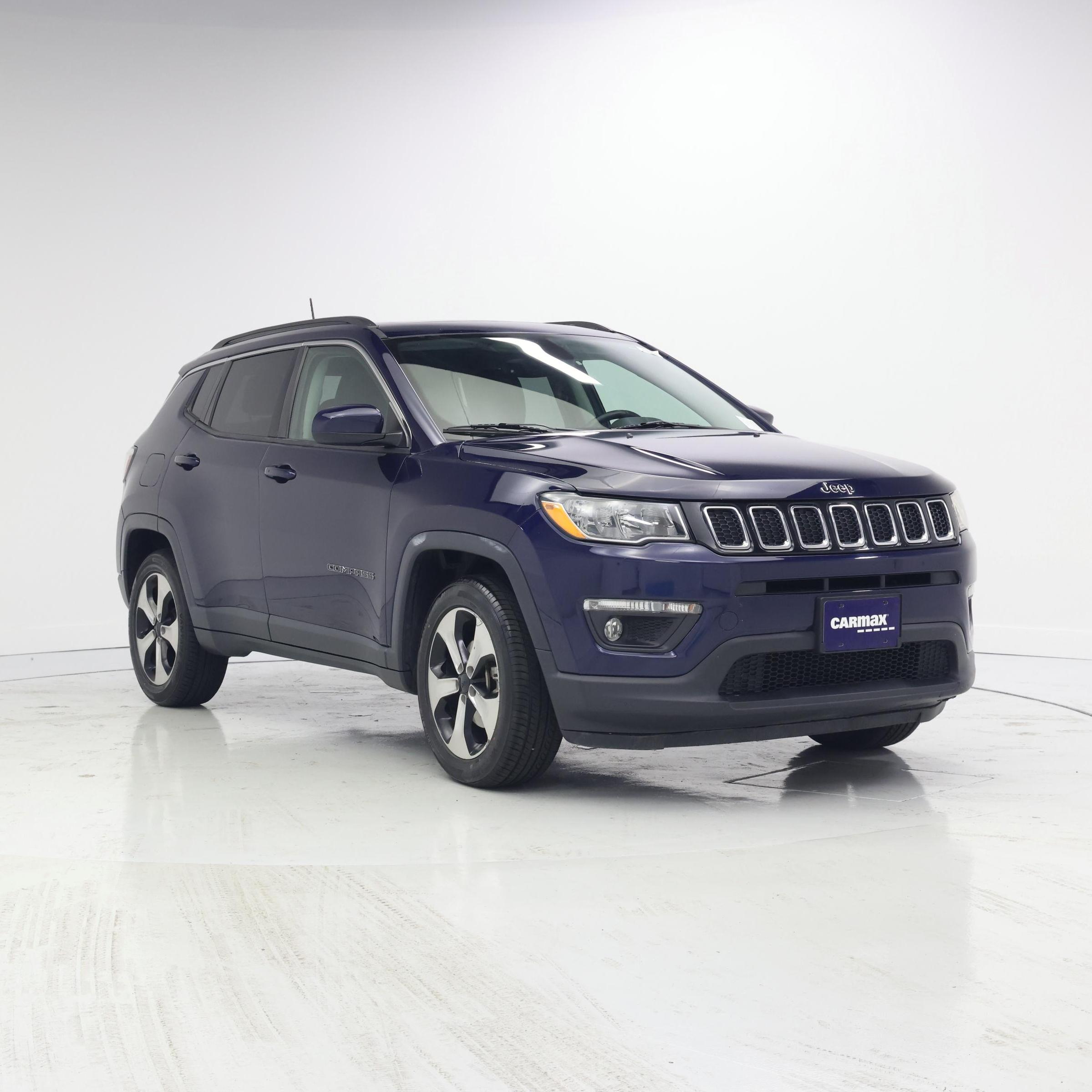 Blue 2017 Jeep Compass SUV / Crossover Four-Wheel Drive Automatic
