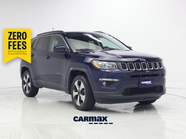 Blue 2017 Jeep Compass SUV / Crossover Four-Wheel Drive Automatic