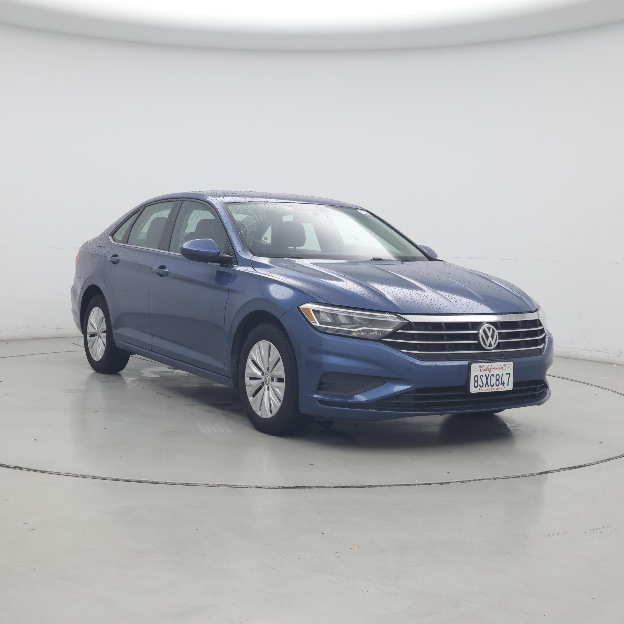 Blue 2019 Volkswagen Jetta Sedan Front-Wheel Drive Automatic