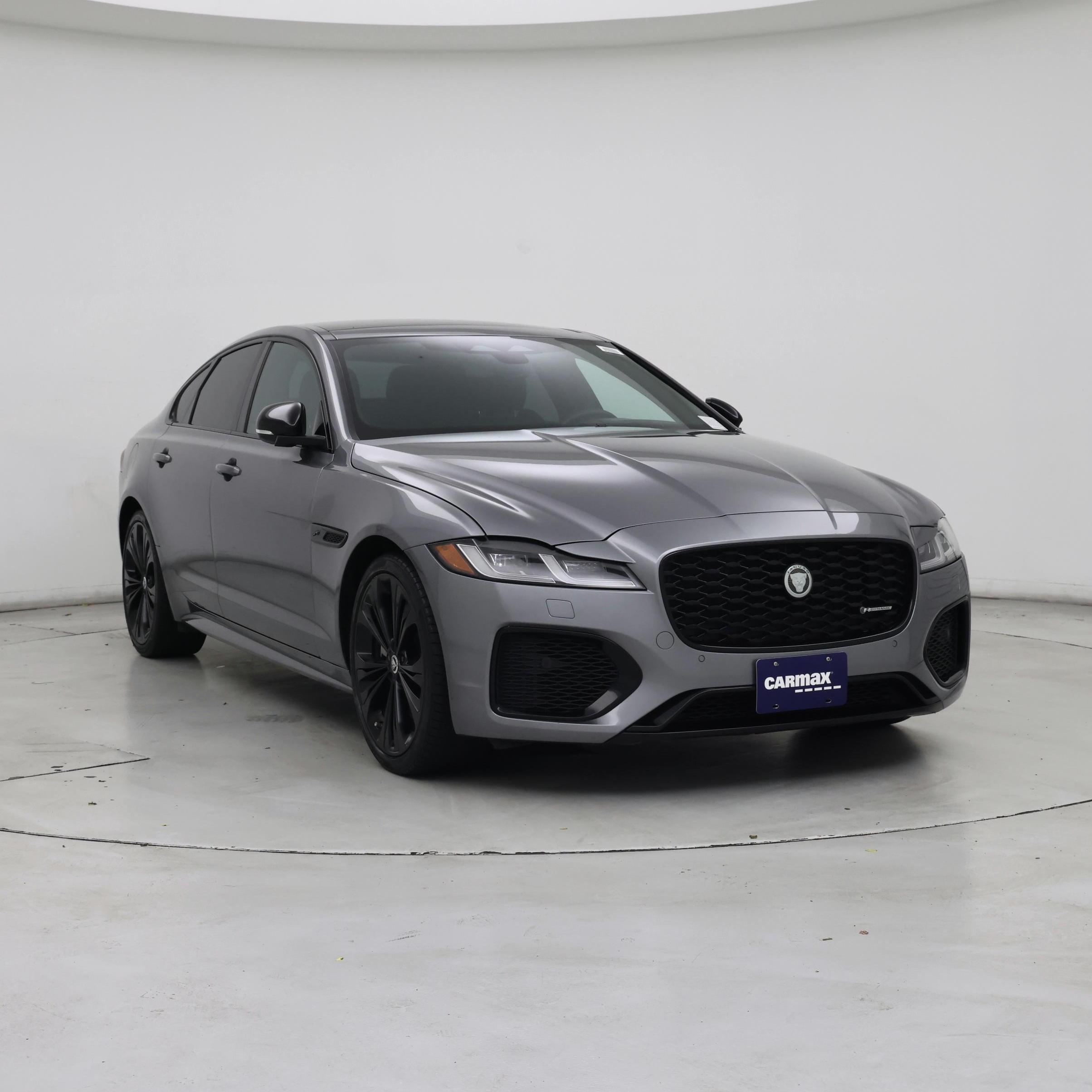 Gray 2024 Jaguar XF Sedan Rear-Wheel Drive Automatic