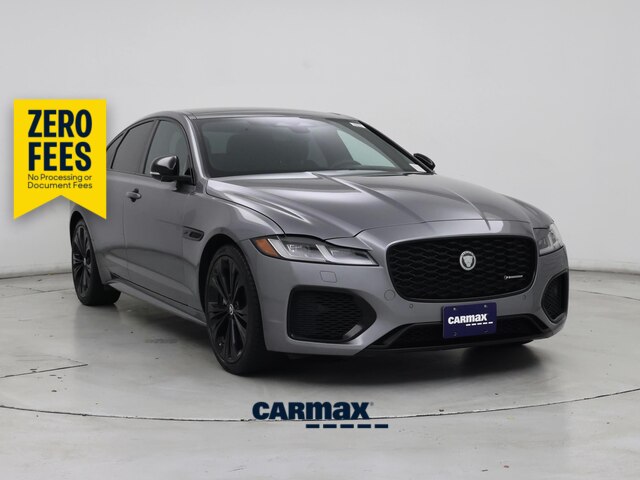 Gray 2024 Jaguar XF Sedan Rear-Wheel Drive Automatic