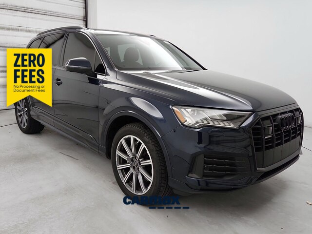 Blue 2023 Audi Q7 SUV / Crossover All-Wheel Drive Automatic
