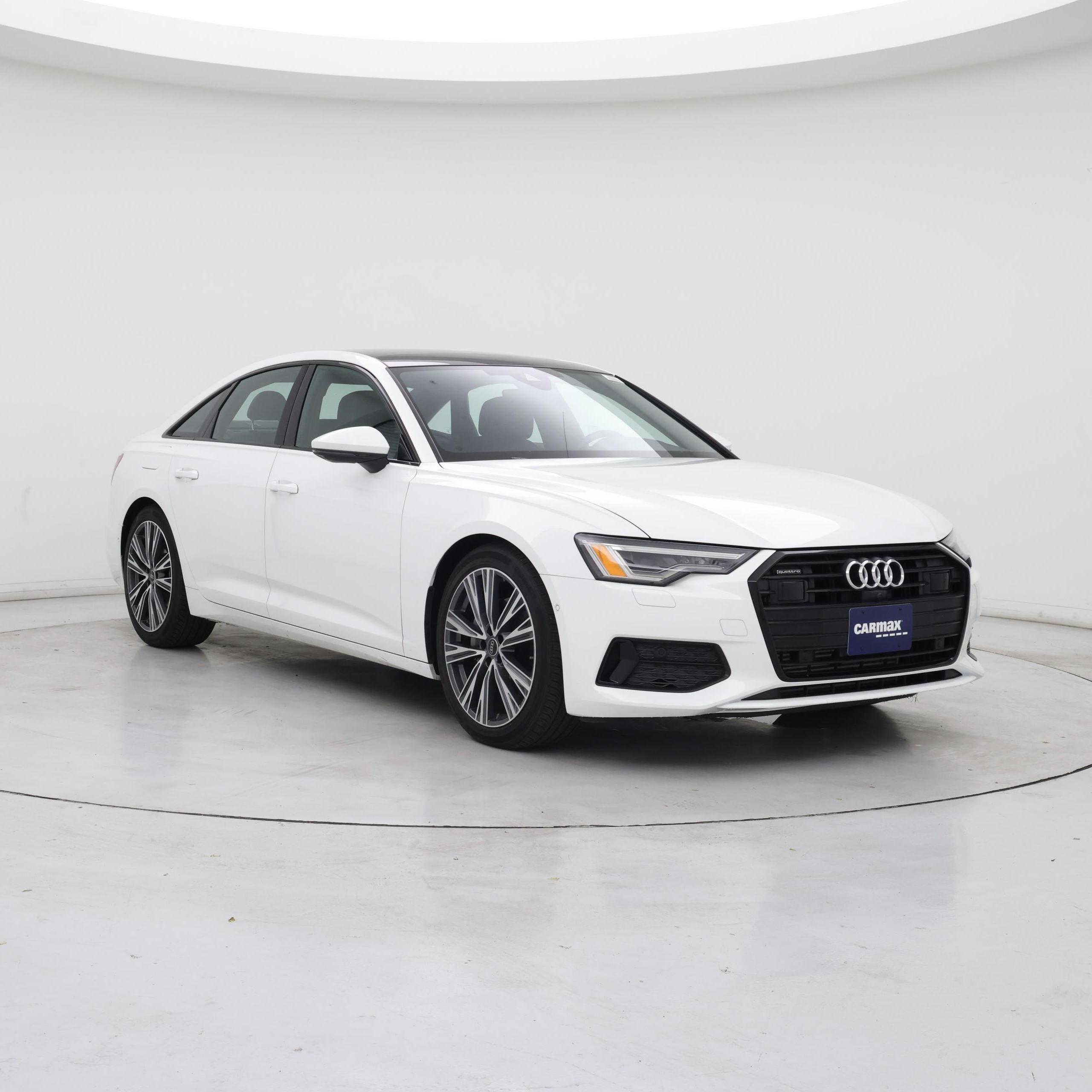 White 2023 Audi A6 Sedan All-Wheel Drive Automatic